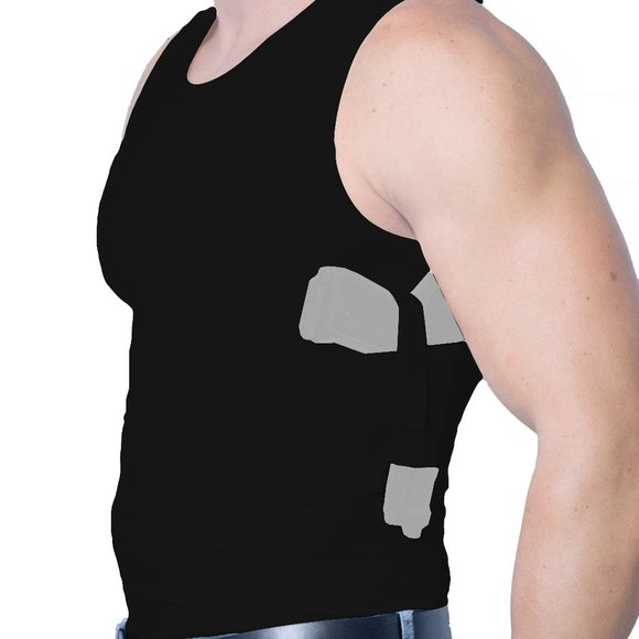 Concealed carry shirt tank top holster tactical - Picture 7 of 7